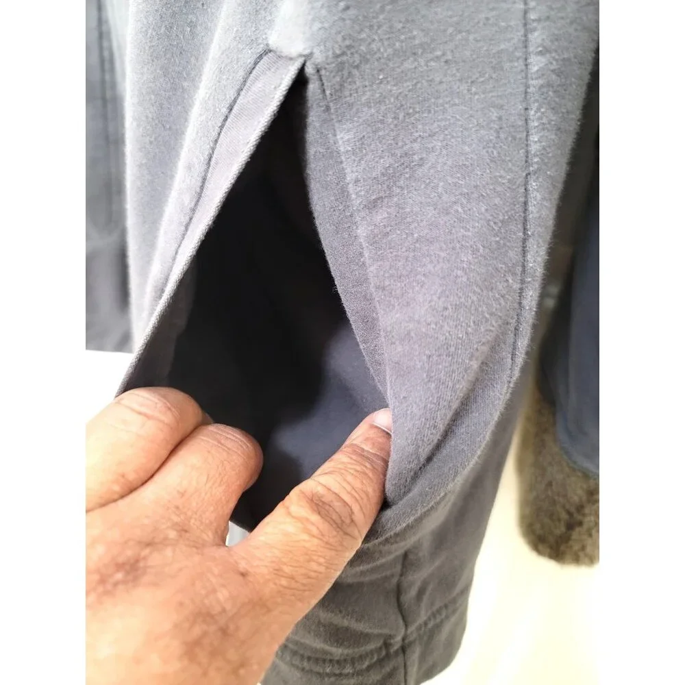 Eddie‎ Bauer Women's Hooded Fleece-Lined Jacket Pocket Elbow patch
